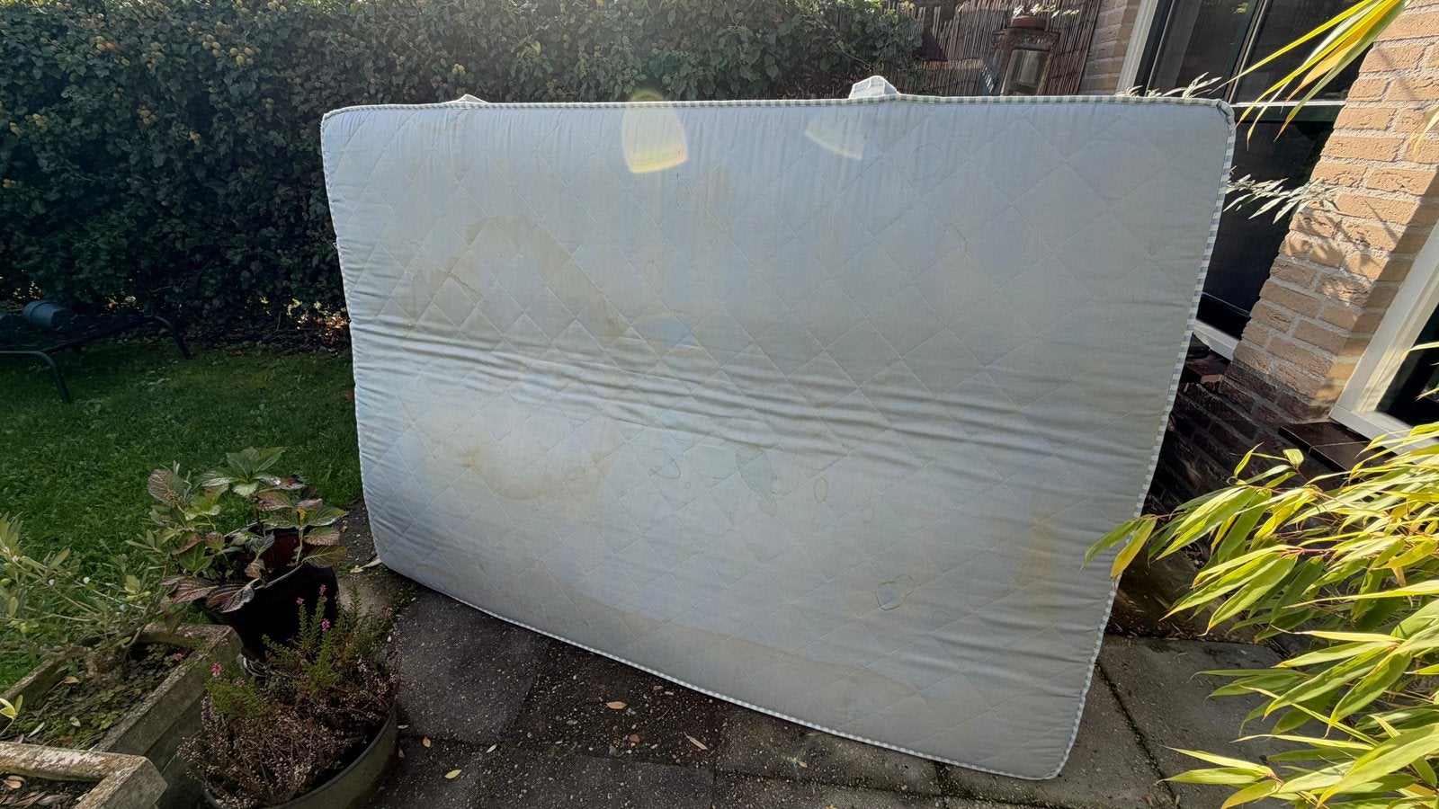 Gratis af te halen matras 140x200, Ophalen, Gebruikt, Tweepersoons, 140 cm