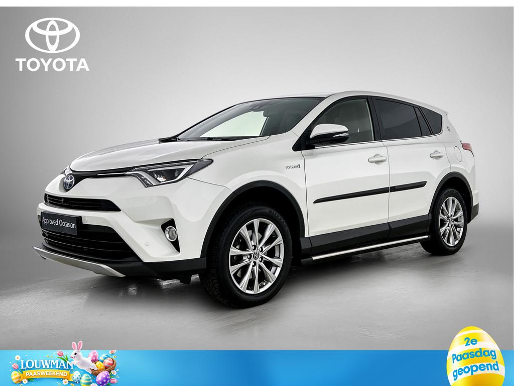 Toyota RAV4 2.5 Hybrid Executive Business | Dealeronderhoude, Auto's, 12 maanden, Gebruikt, Wit, Leder