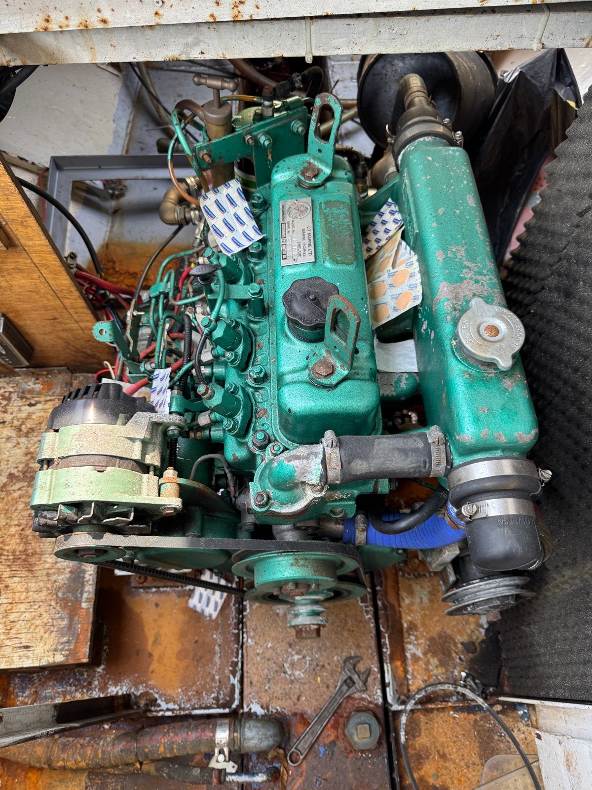 CT Marine LTD LD50B scheepsmotor, Ophalen, Gebruikt, Motor en Techniek