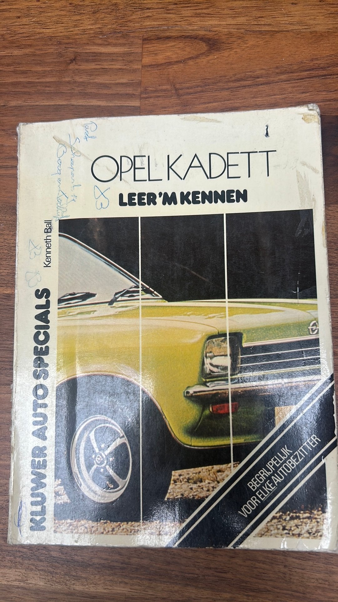 Opel Kadett Leer'm Kennen - Kluwers Auto Specials, Boeken, Auto's | Boeken, Ophalen of Verzenden, Gelezen, Opel