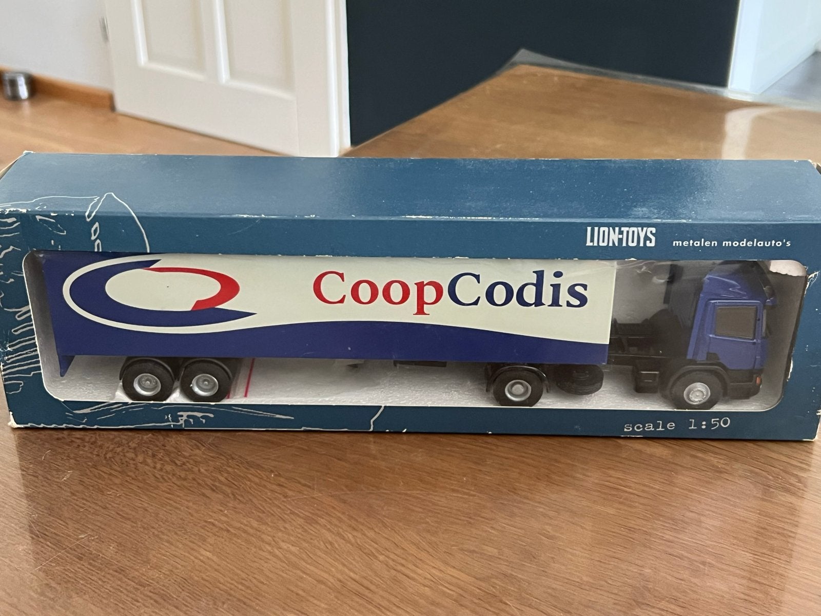 Lion Toys CoopCodis Vrachtwagen Schaal 1:50, Ophalen of Verzenden, Nieuw, Bus of Vrachtwagen, Lion Toys