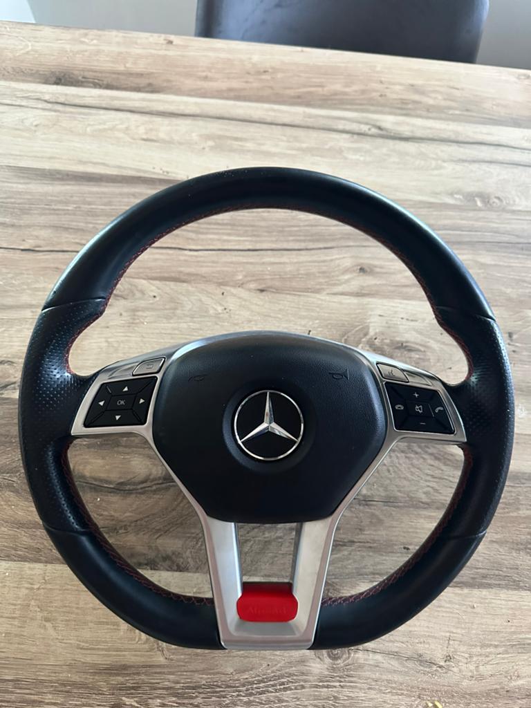 AMG stuurwiel mercsedes w204, Auto-onderdelen, Besturing, Ophalen of Verzenden, Gebruikt, Mercedes-Benz