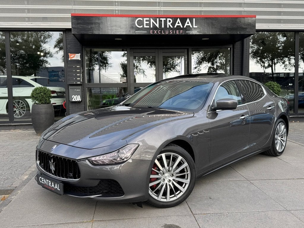 Maserati Ghibli 3.0 NL-Auto|Schuifdak|Camera|Memory|Leder|Ke, Auto's, Maserati, Automaat, Euro 5, Achterwielaandrijving, Gebruikt