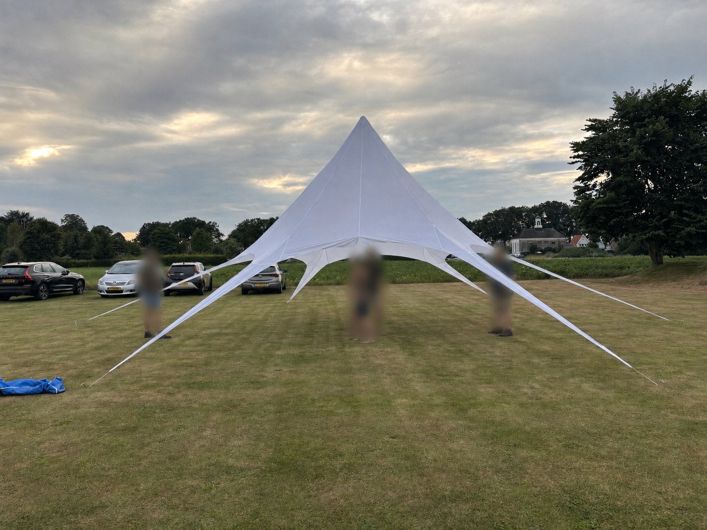 Te huur - partytent 3x6 - stertent 14m - biertafels, Tuin en Terras, Partytenten, Ophalen, Zo goed als nieuw, 5 tot 8 meter