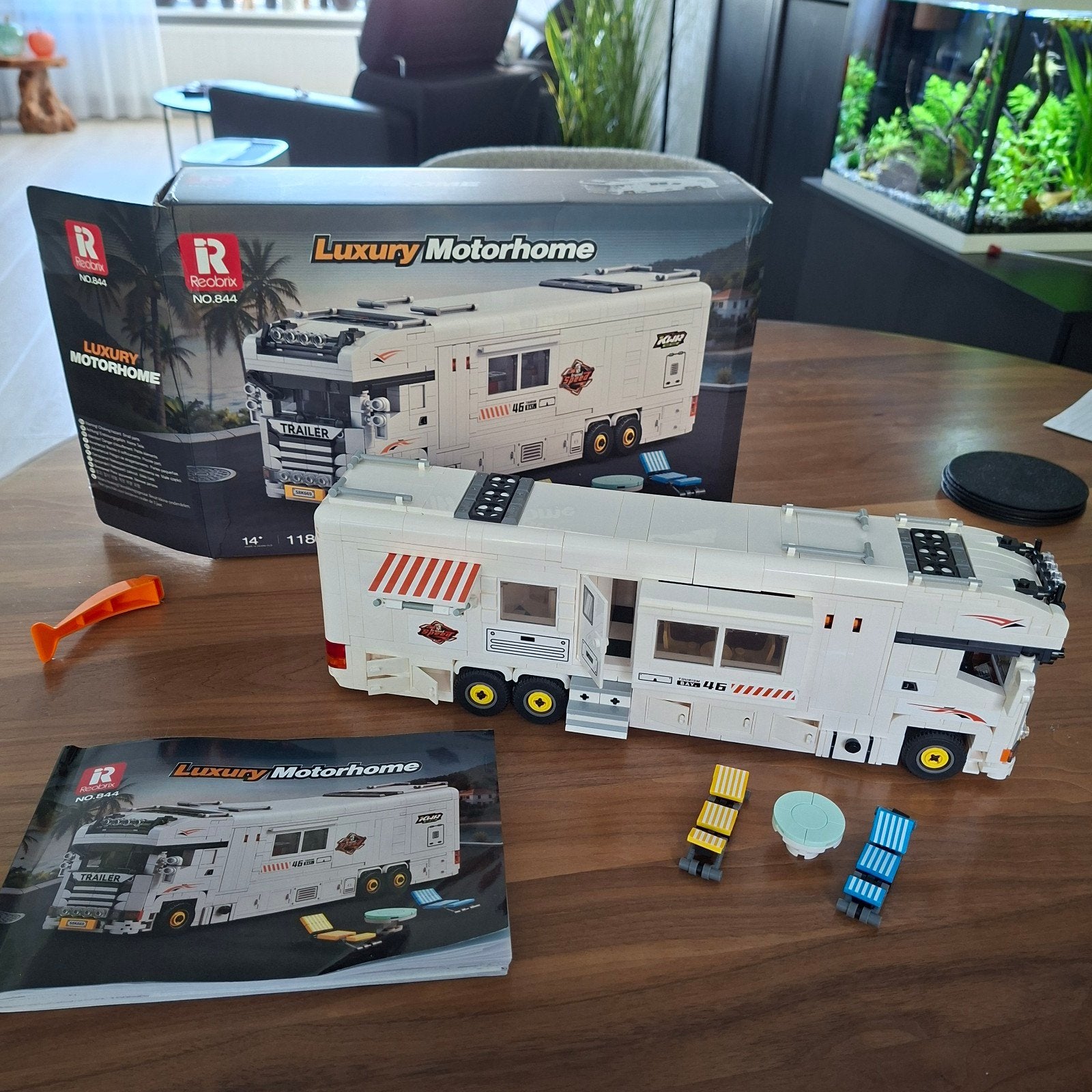 reobrix no 844 luxury motorhome, Ophalen of Verzenden, Zo goed als nieuw