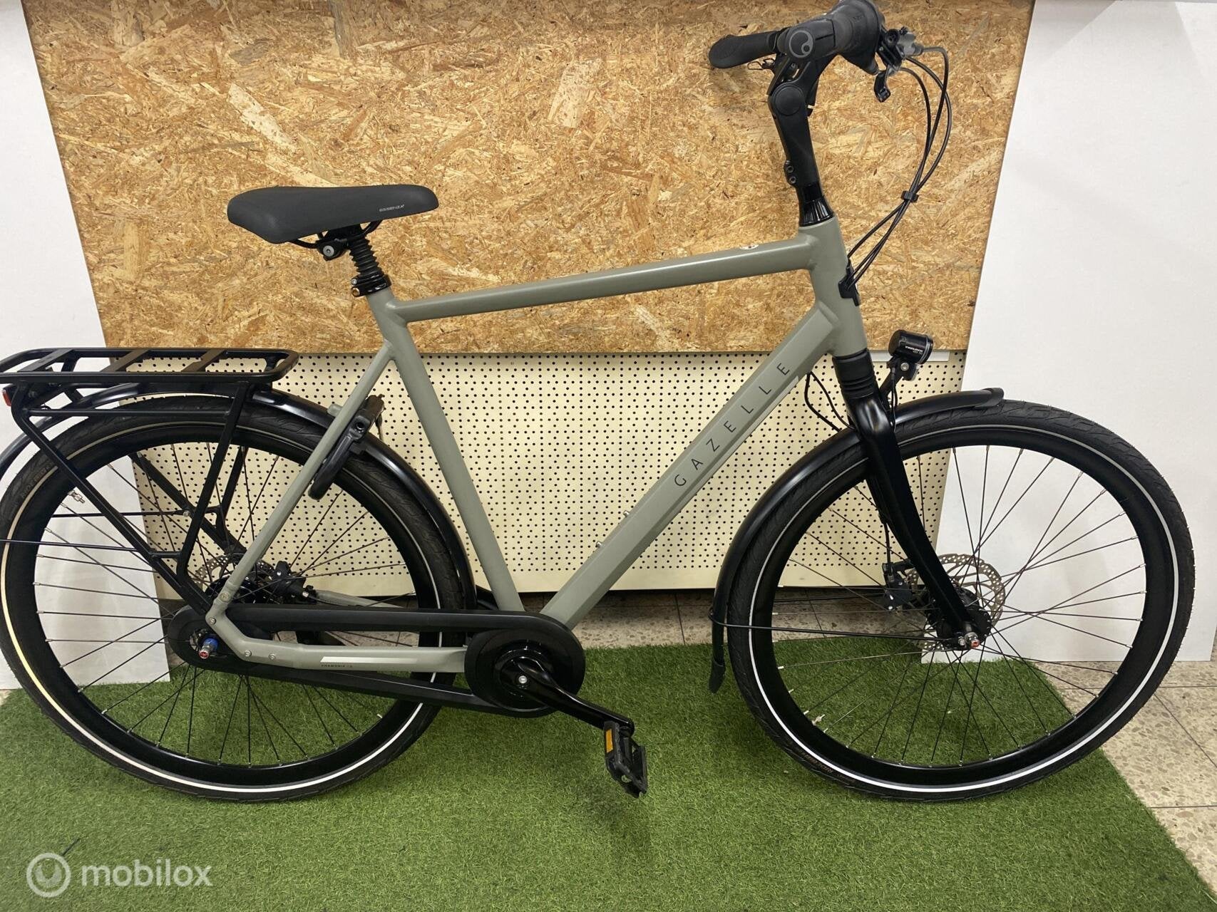 GAZELLE CHAMONIX C8 2025 HERENFIETS 61 CM 8V, 61 tot 65 cm, GAZELLE, Zo goed als nieuw, Gazelle