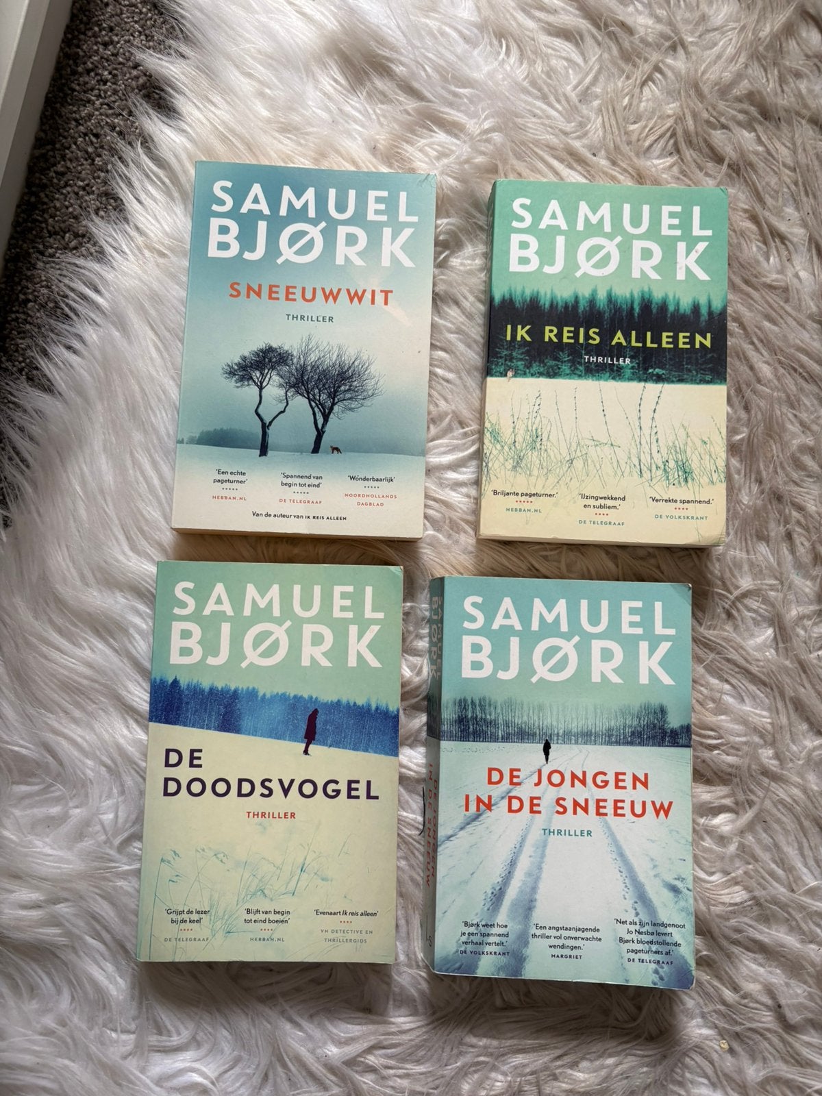 Samuel bjørk thrillers, Ophalen of Verzenden, Zo goed als nieuw