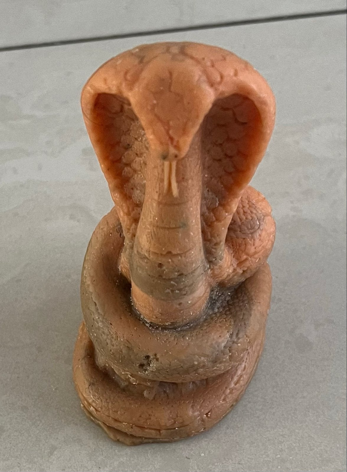 Kleine Cobra Slang Figuur - Decoratief Beeldje, Ophalen of Verzenden, Gebruikt, Dier