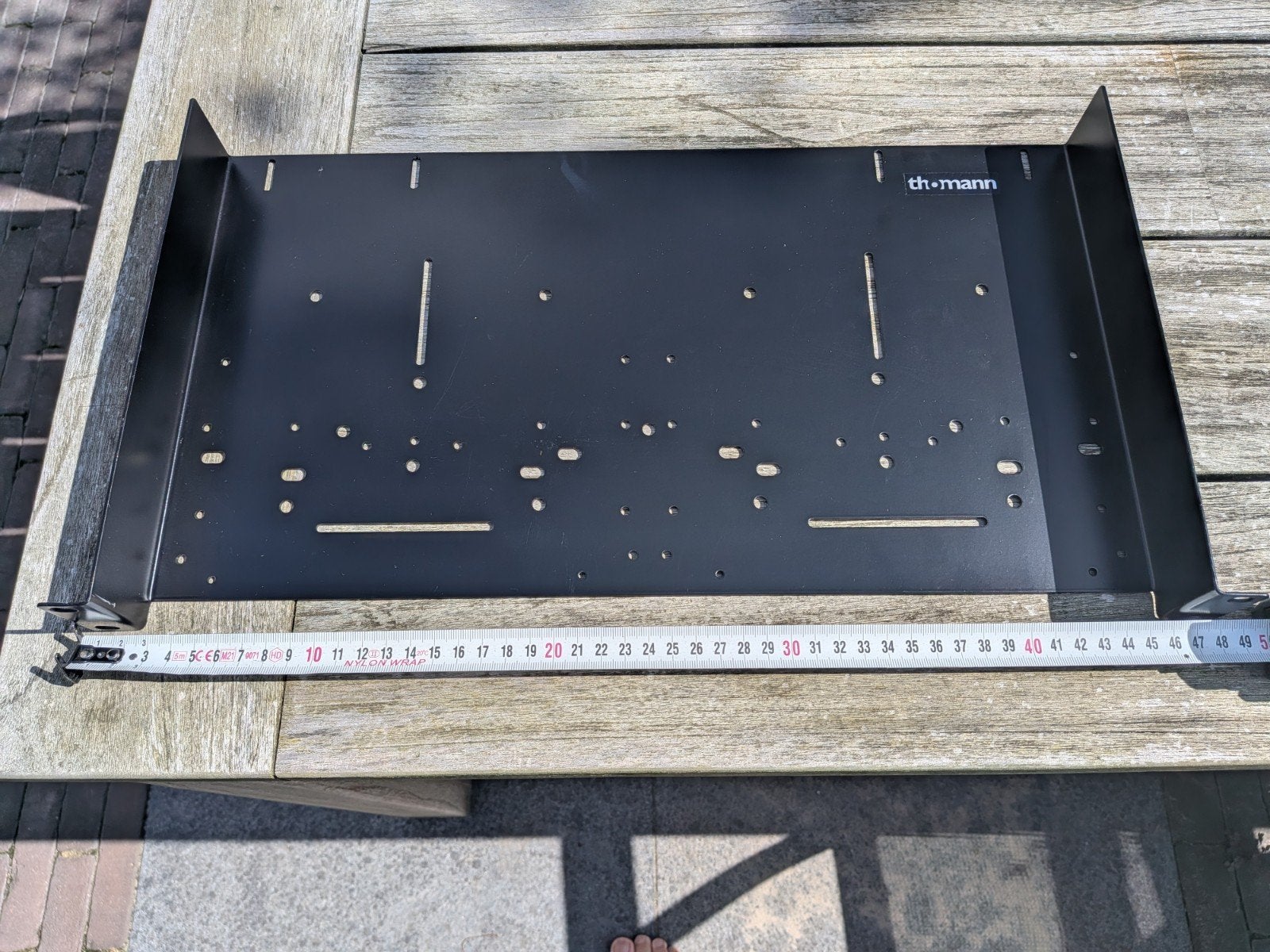 Thomann 19 inch rack module plank, Ophalen, Zo goed als nieuw
