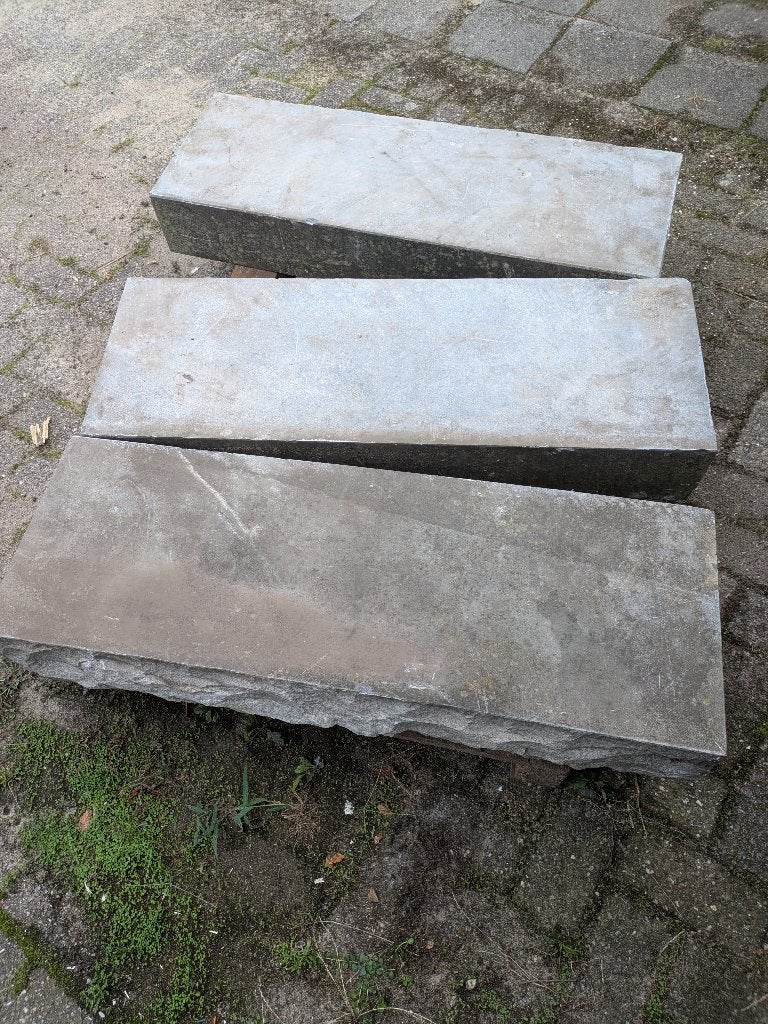 traptreden chinees hardsteen, Tuin en Terras, Ophalen, Gebruikt, Natuursteen, Overige typen