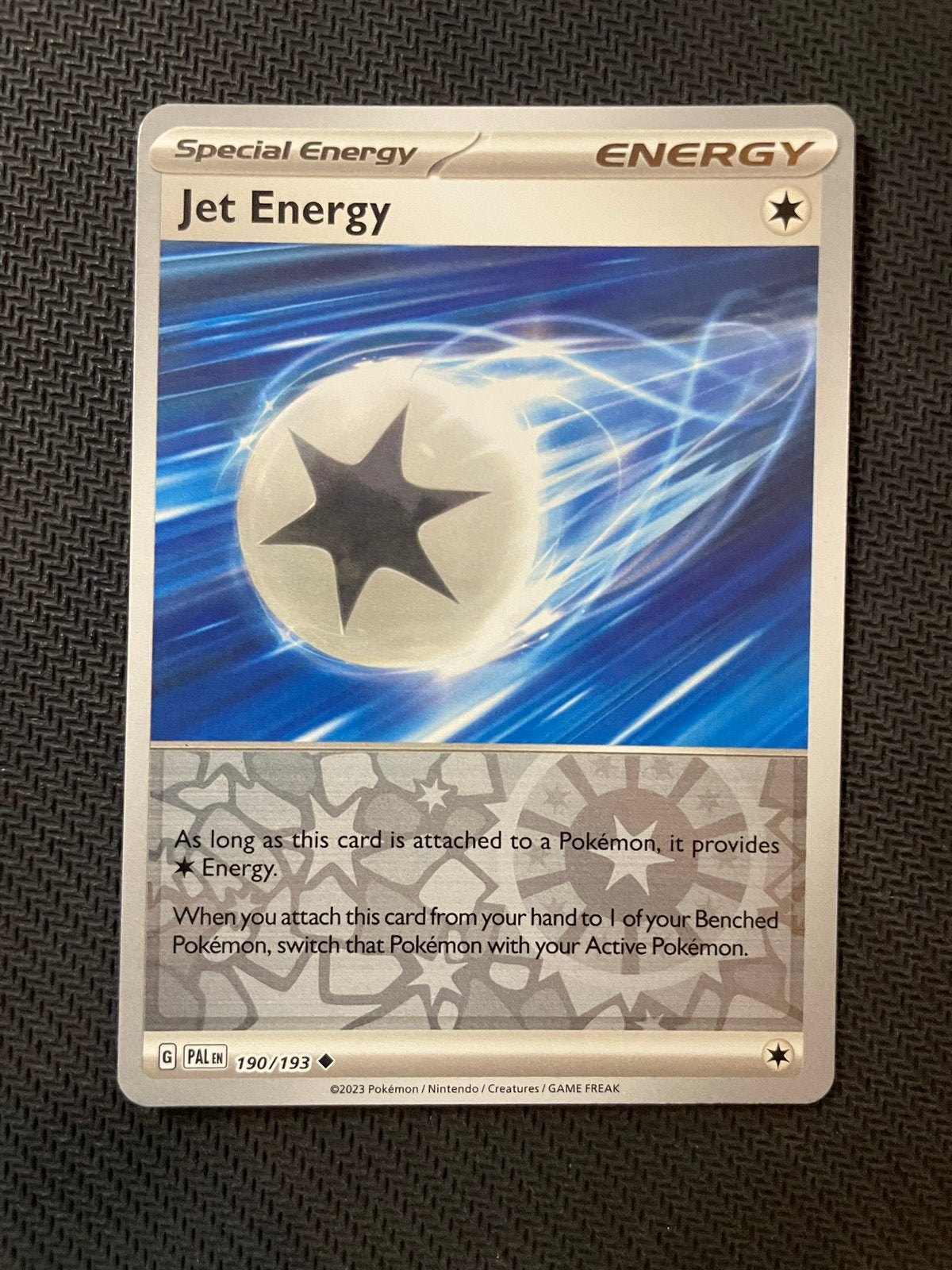 Jet Energy 190/193 Reverse Holo Paldea Evolved Packfresh, Ophalen of Verzenden, Zo goed als nieuw