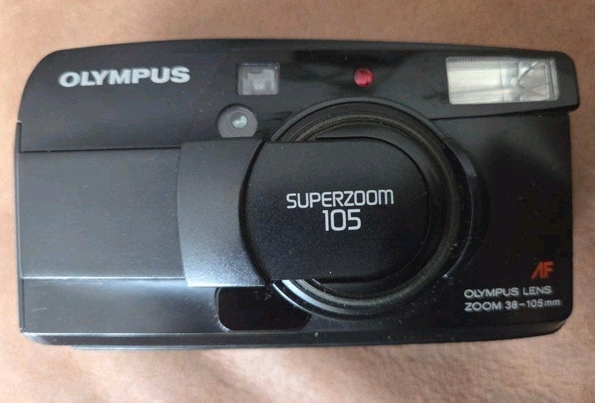 Olympus Superzoom 105 Compact Camera - Vintage, Audio, Tv en Foto, Fotocamera's Analoog, Gebruikt, Compact, Olympus, Ophalen of Verzenden