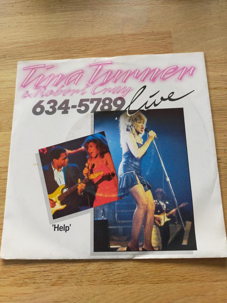 Tina Turner & Robert Cray , 634-5789, Ophalen of Verzenden, Zo goed als nieuw, Pop