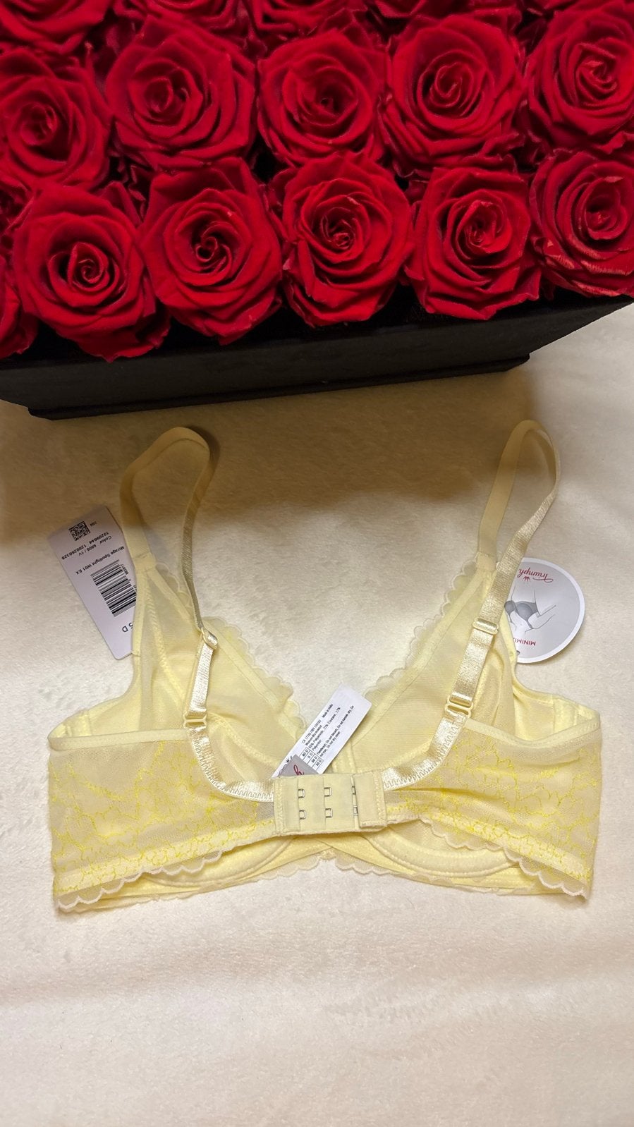Triumph Minimizer BH 65D - Mirage Spotlight W01 EX, Kleding | Dames, Verzenden, Geel, BH