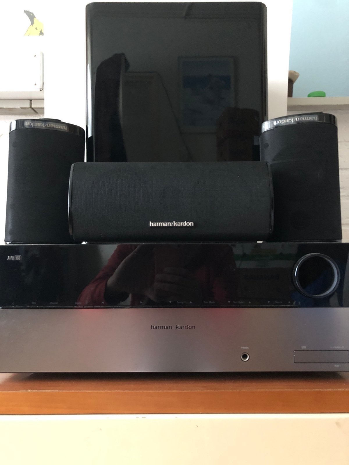 Harman Kardon 5.1 Home Cinema Set met Subwoofer, Ophalen of Verzenden, Gebruikt, 5.1-systeem, Overige merken