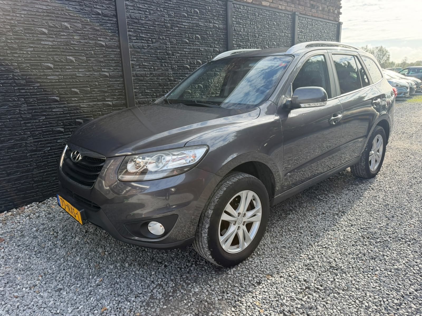 Hyundai Santa Fe 2.4i CVVT Dynamic, Auto's, Voorwielaandrijving, Euro 5, Gebruikt, Zwart