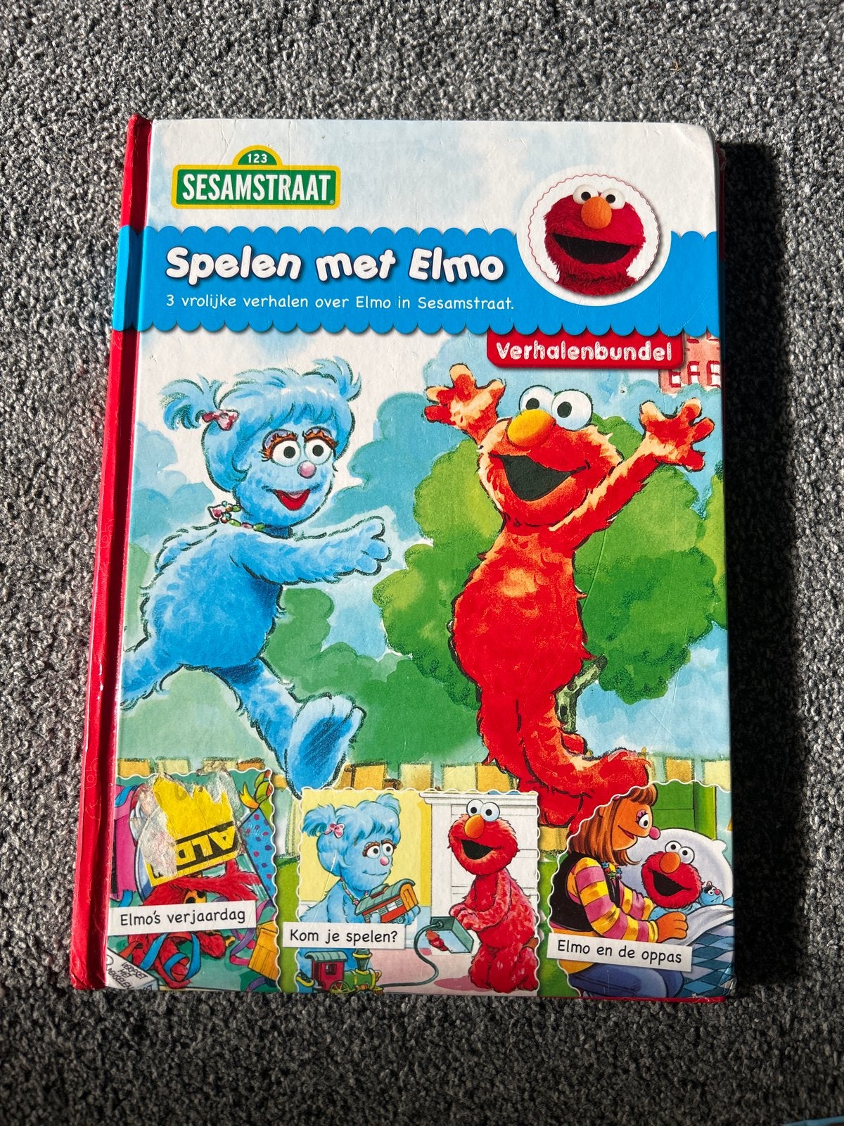 Sesamstraat: Spelen met Elmo - Verhalenbundel, Ophalen of Verzenden, Zo goed als nieuw, 2 tot 3 jaar