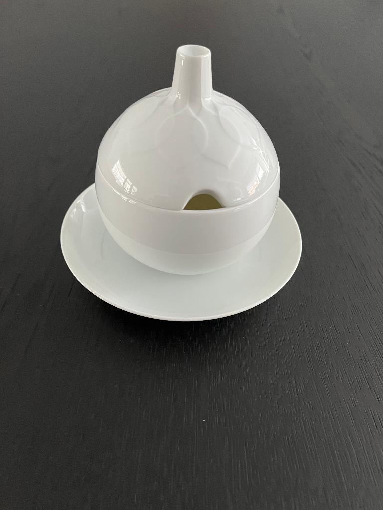 Rosenthal Lotus Weiss sauskom, Ophalen of Verzenden
