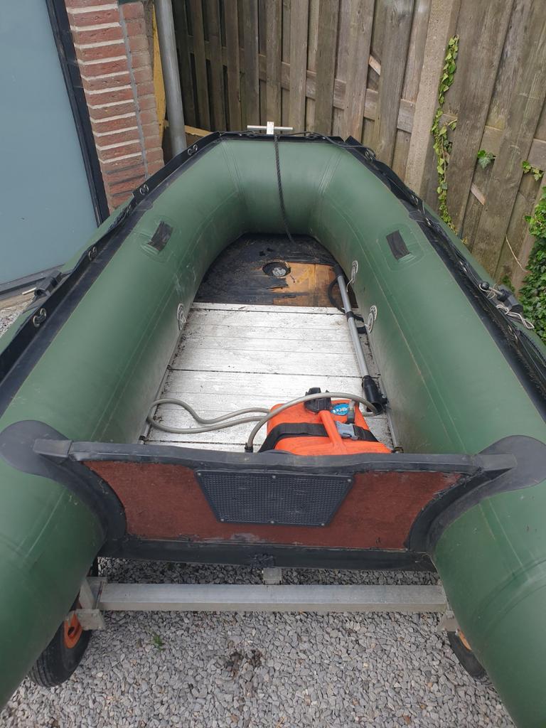Rib bootje met wandel kar, Watersport en Boten, Ophalen of Verzenden, Overige typen