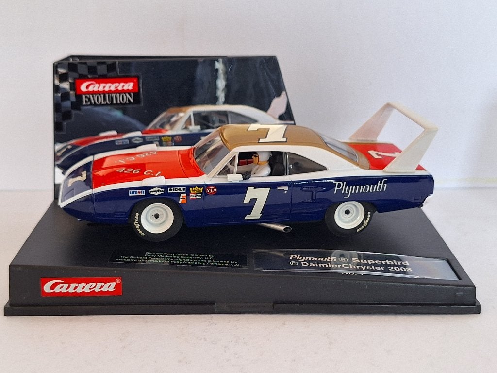 Carrera Evolution Plymouth Superbird, #7 25719, Carrera, Racebaan, Carrera, Carrera