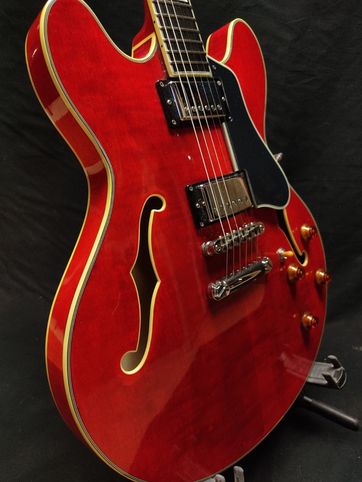 Eastman T486 Semi-Hollow Body Elektrische Gitaar + Koffer, Muziek en Instrumenten, Snaarinstrumenten | Gitaren | Elektrisch, Ophalen of Verzenden