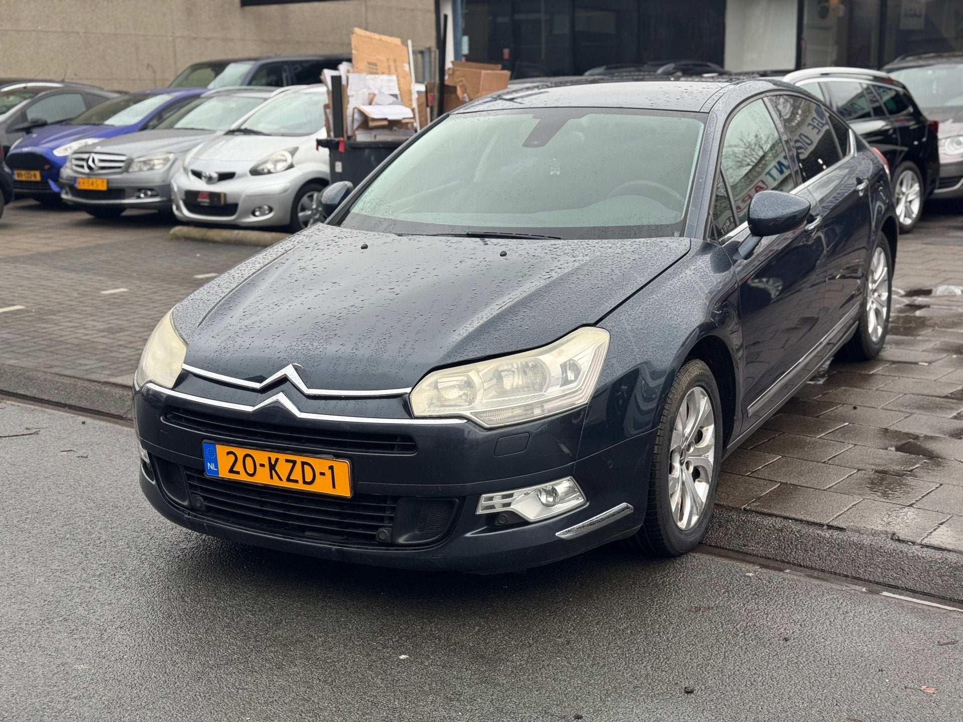 Citroen C5 2.0 HDiF Exclusive, Auto's, 15 km/l, Gebruikt, 4 cilinders, Blauw
