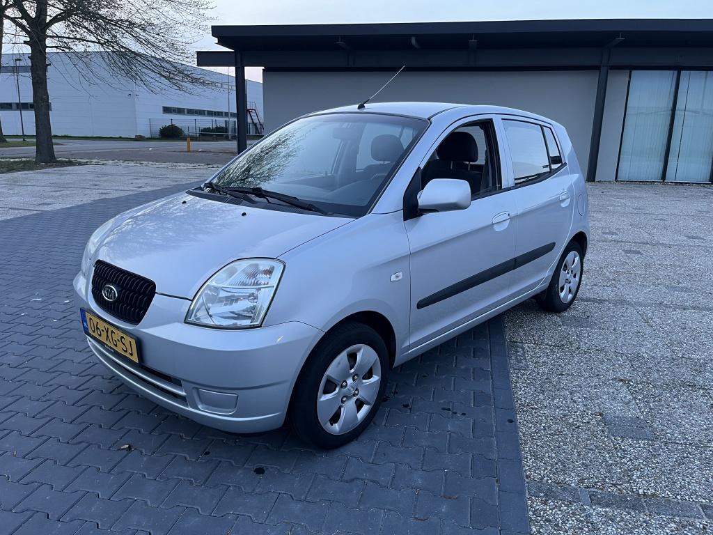 Kia Picanto 1.0 Apk nieuw (bj 2007), Auto's, Kia, Bedrijf, Te koop, Picanto, ABS, Alarm, Metallic lak, Radio, Startonderbreker