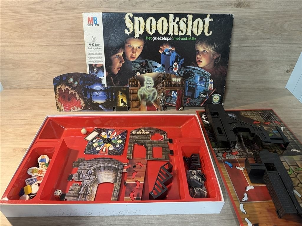 spookslot het griezelspel met veel aktie orgineel - s6594