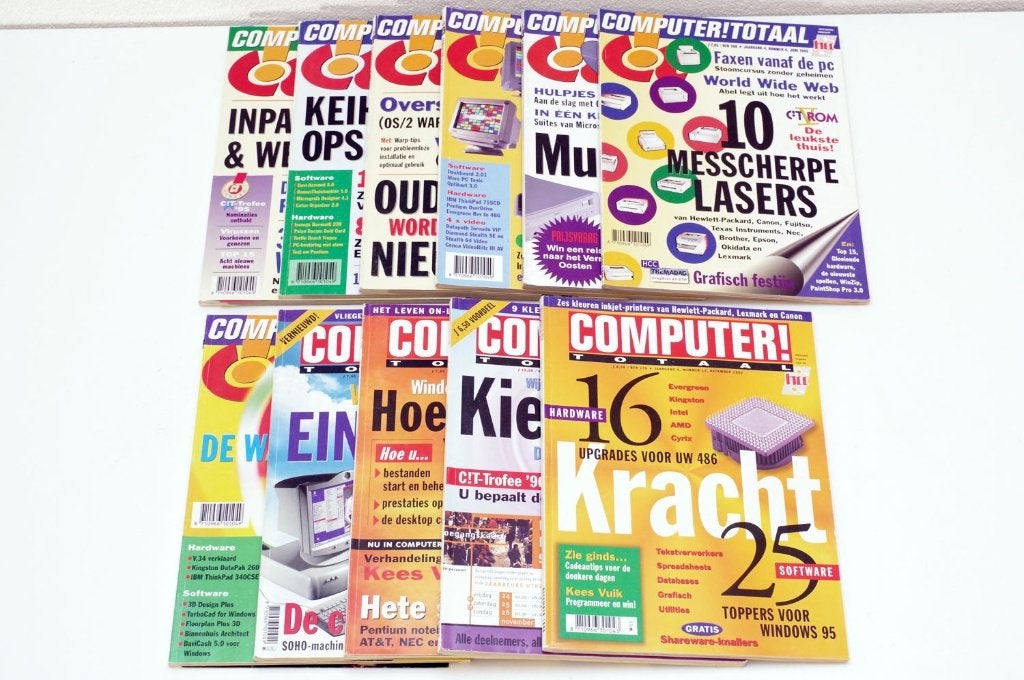Computer! Totaal 1995 magazine set - Windows 95 Pentium, Verzenden, Pc