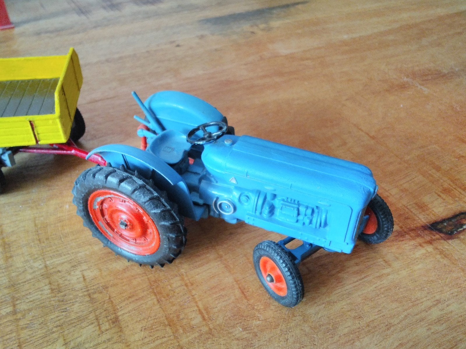 Fordson major met wagens, Ophalen of Verzenden, Tractor of Landbouw, Britains