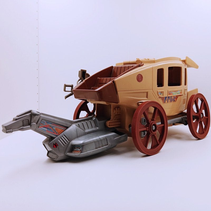 BraveStarr Stratocoach Mattel 1986 Voertuig, Ophalen of Verzenden, Zo goed als nieuw