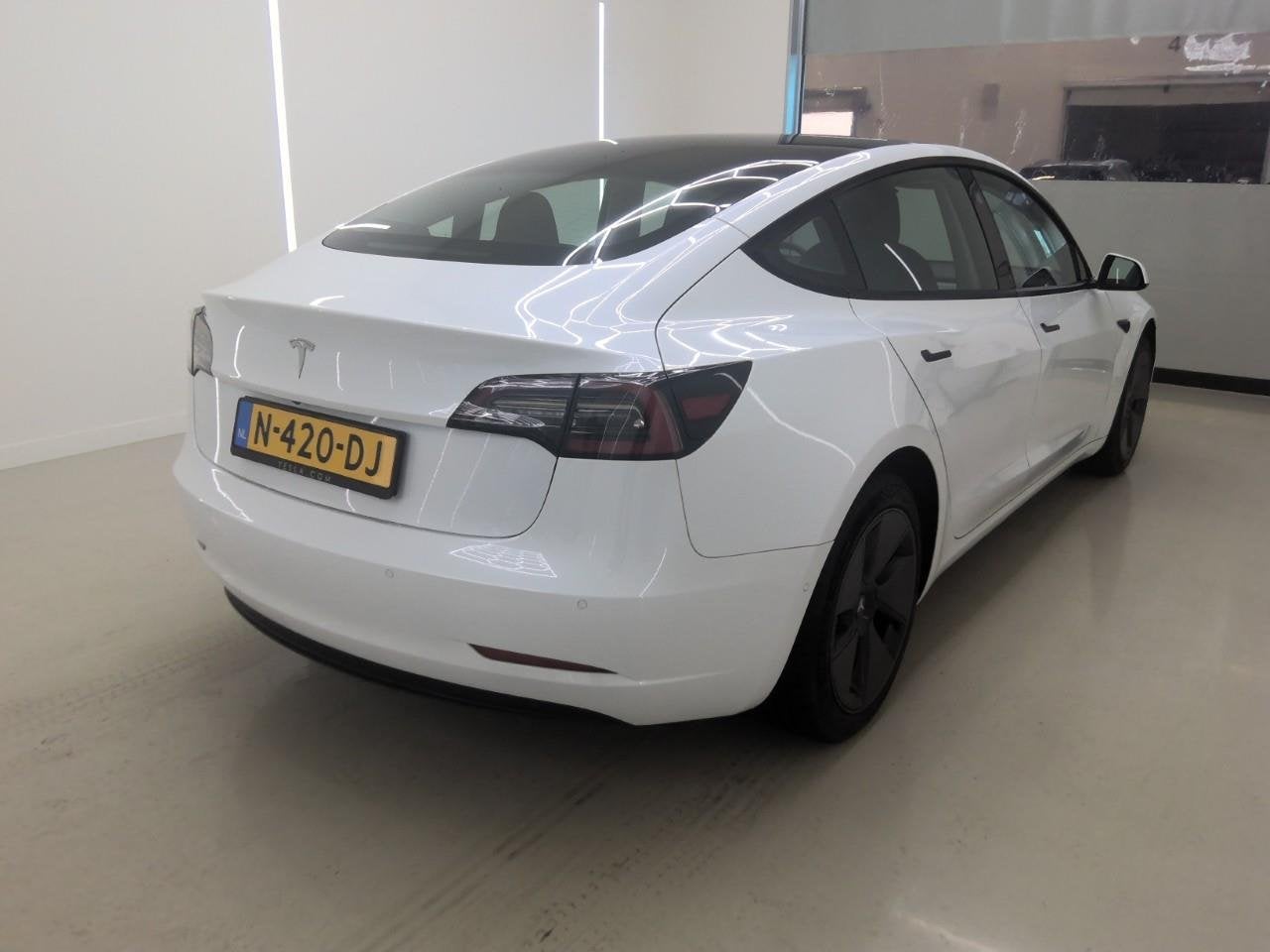 Tesla Model 3 Standard RWD Plus 90.3% SoH FACELIFT [ LFP-ACC, Auto's, Automaat, Achterwielaandrijving, Gebruikt, Zwart
