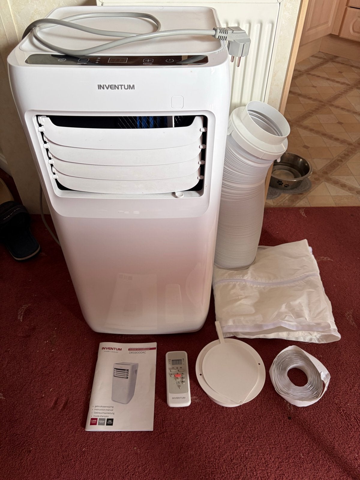 Inventum Mobiele Airco DRS9000AC / camping de poppe markelo, Witgoed en Apparatuur, Airco's, Ophalen, Minder dan 60 m³, 3 snelheden of meer