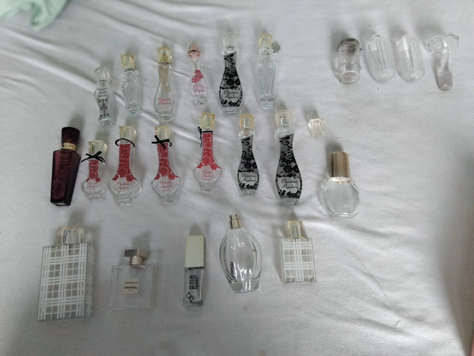 parfum flesjes, Verzamelen, Ophalen of Verzenden, Miniatuur