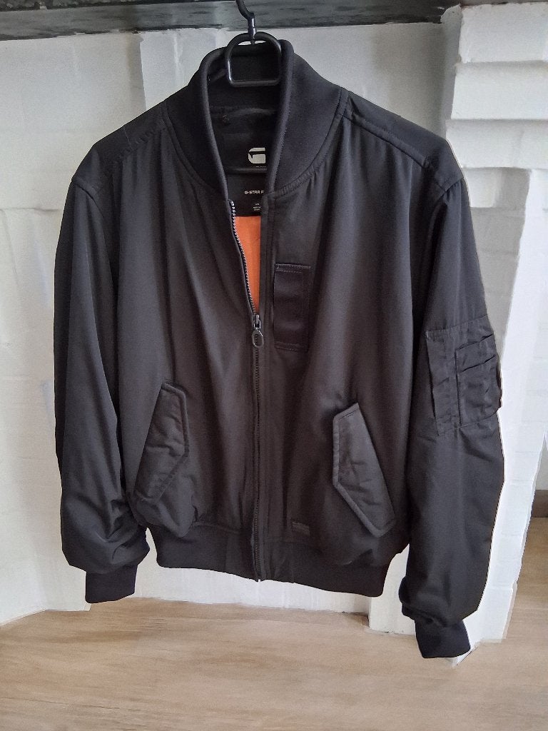 Dames G STAR RAW piloot/bomber jas xs, Ophalen, Zwart, G-STAR RAW, Maat 34 (XS) of kleiner