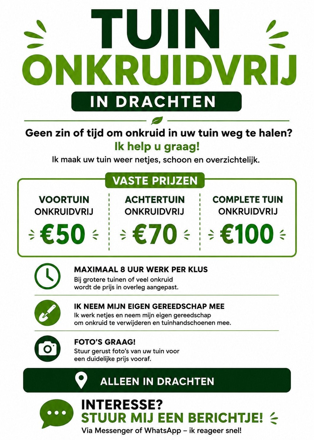 Tuin onkruid hulp, Tuin en Terras, Aarde en Mest, Ophalen of Verzenden, Tuinaarde