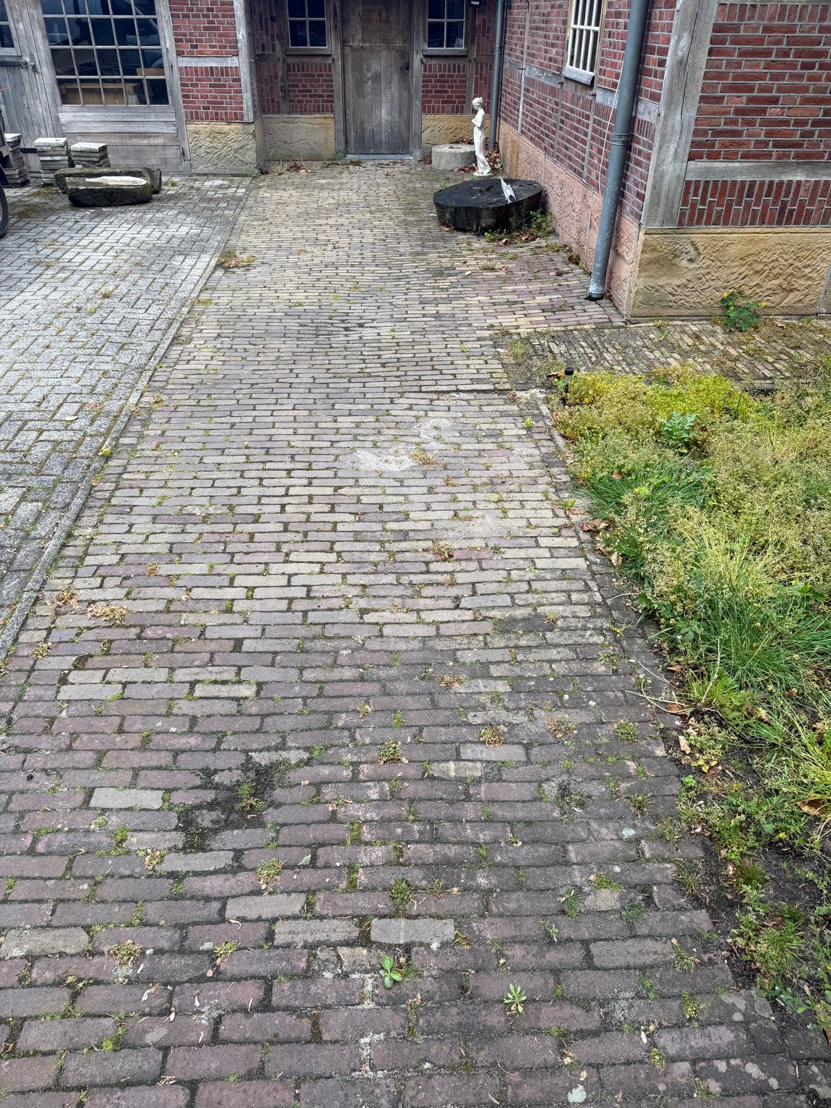 Ruim 25m2 hard gebakken klinkers, Gebruikt, Keramiek, Klinkers, Ophalen of Verzenden