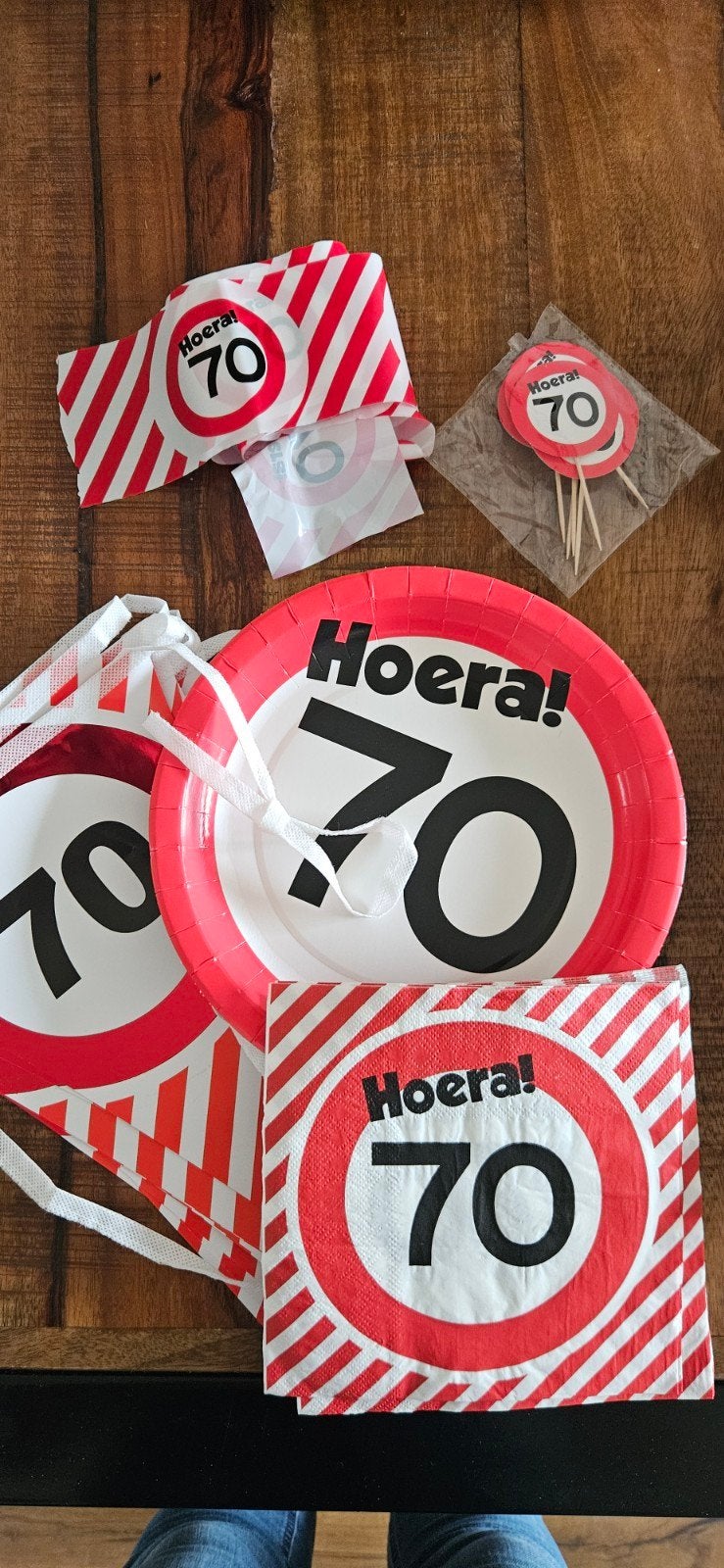 70 jaar spullen, Ophalen of Verzenden, Versiering