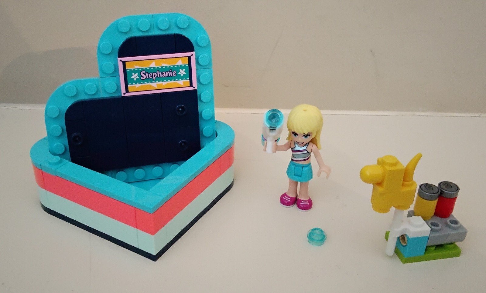 Lego 41386 Stephanie's summer heart box, Gebruikt, Lego, Friends, Ophalen of Verzenden