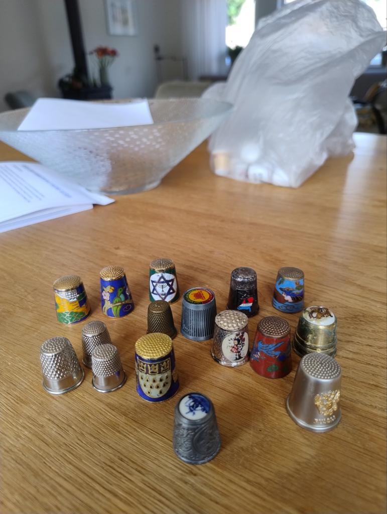 Vingerhoedjes, Verzamelen, Ophalen of Verzenden