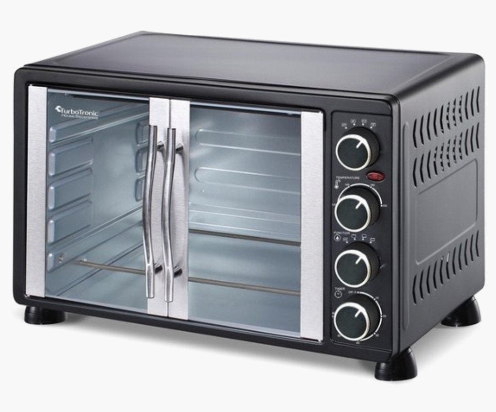 TurboTronic Mini-oven 55L met heteluchtfunctie en grill, Witgoed en Apparatuur, Ophalen, Minder dan 45 cm, Overige merken, Hete lucht