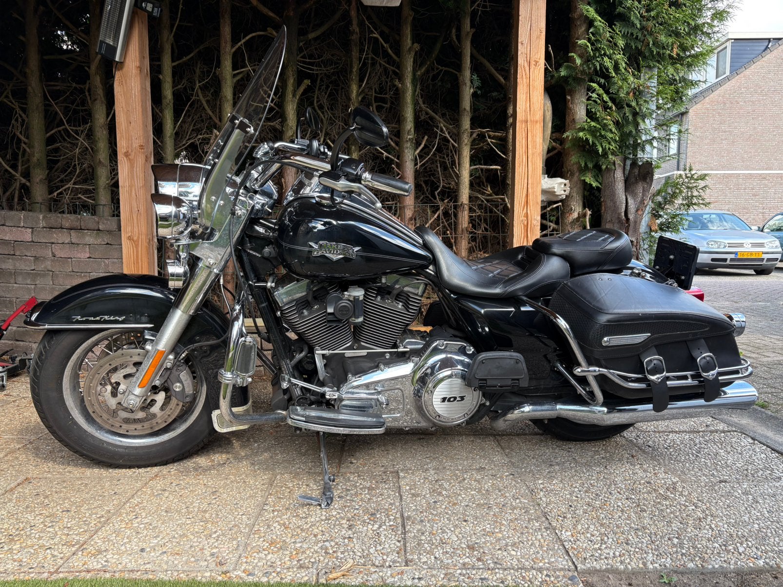 Mooie Harley Davidson Road King 2012 74.236km HD1!!!, 2 cilinders, Occasion, Particulier, Meer dan 35 kW