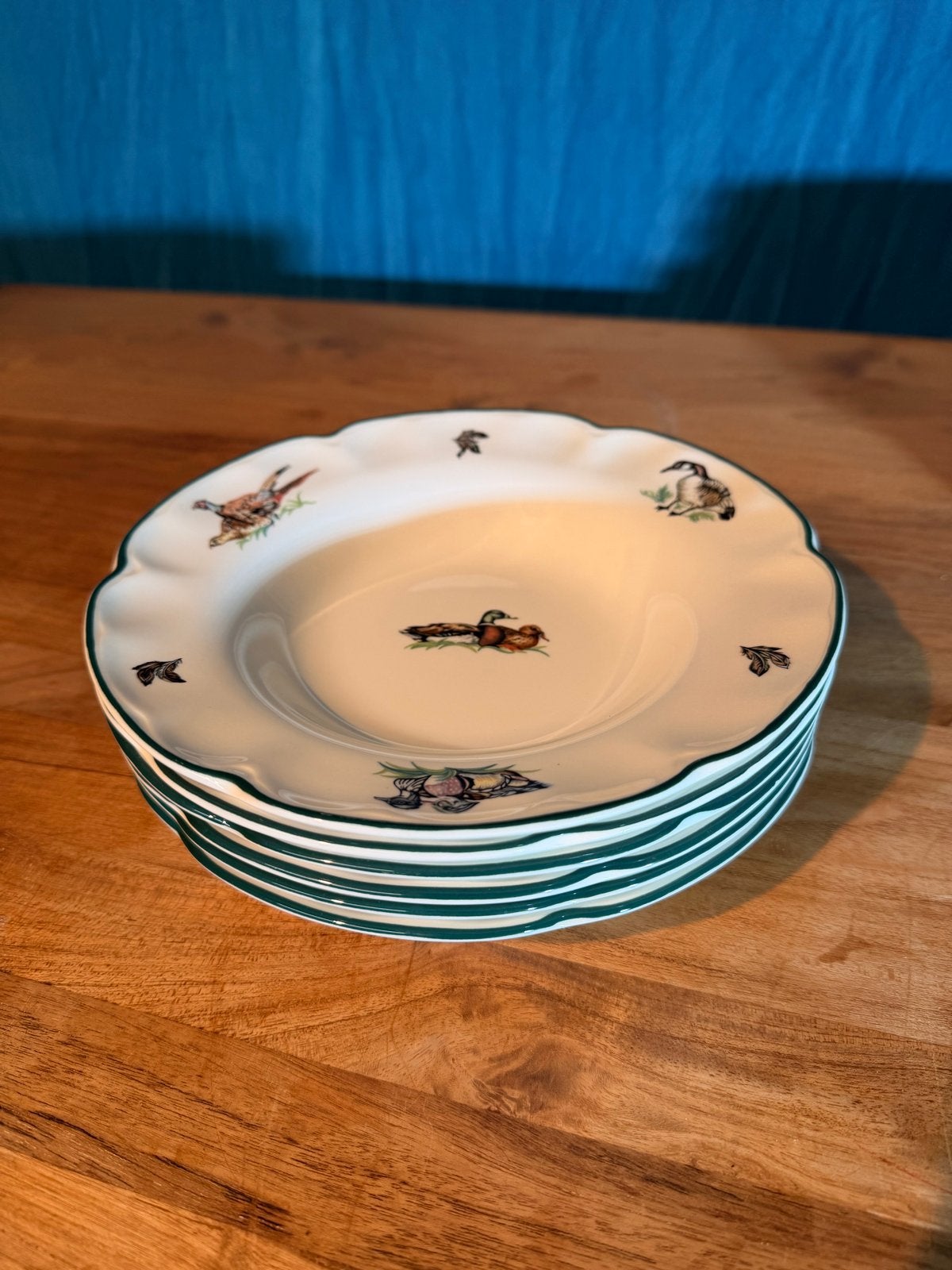 6x soepborden Johnson Bros Brookshire - Uitstekende staat, Overige merken, ., Landelijk/Boerenbont, Johnson Bros