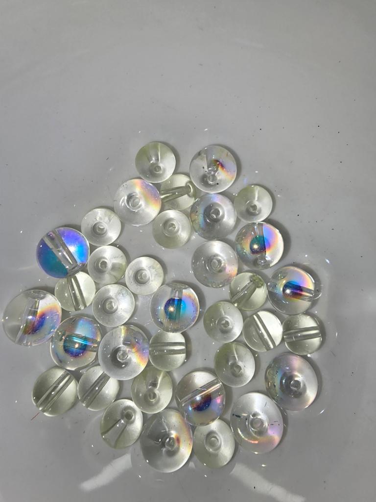 Glaskralen 10+8mm - 35 stuks, Ophalen of Verzenden