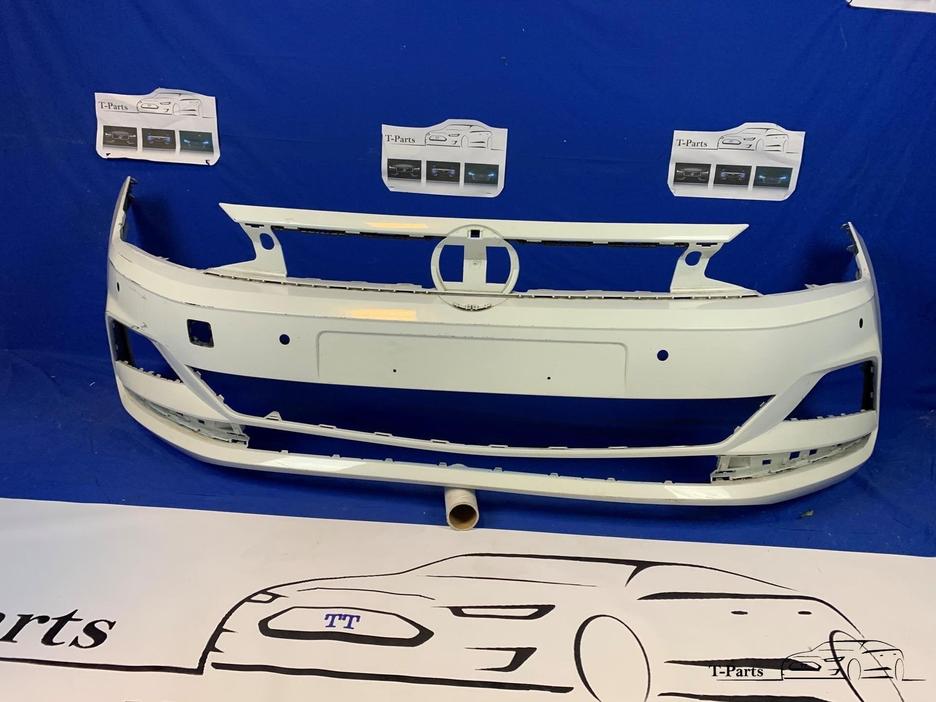 Volkswagen polo 2G voorbumper origineel 2017+ Pdc, Info@fabrikant.eu, Ophalen of Verzenden, Bumper, Fabrikantstraat 1
1000 AA  Amsterdam