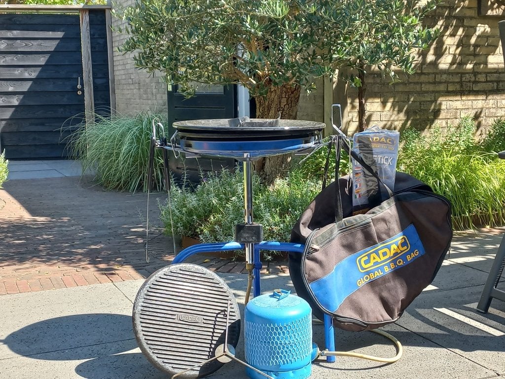 Cadak skottelbraai, Ophalen, Gebruikt, Cadak