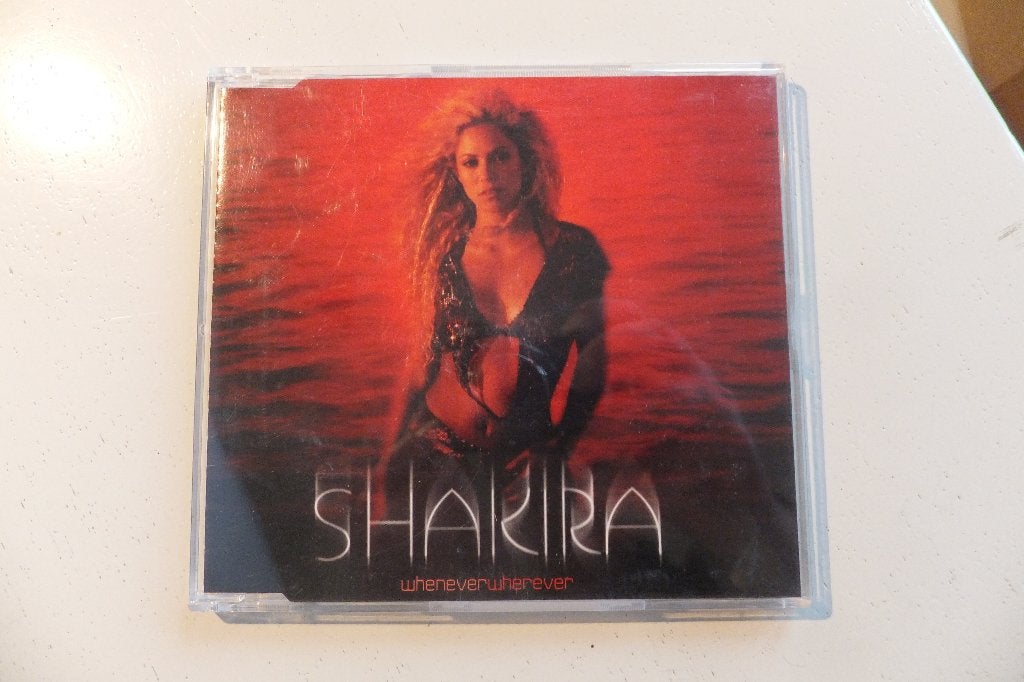 Shakira CD single Whenever Wherever mixes 90s Suerte, Ophalen of Verzenden, Zo goed als nieuw, Pop