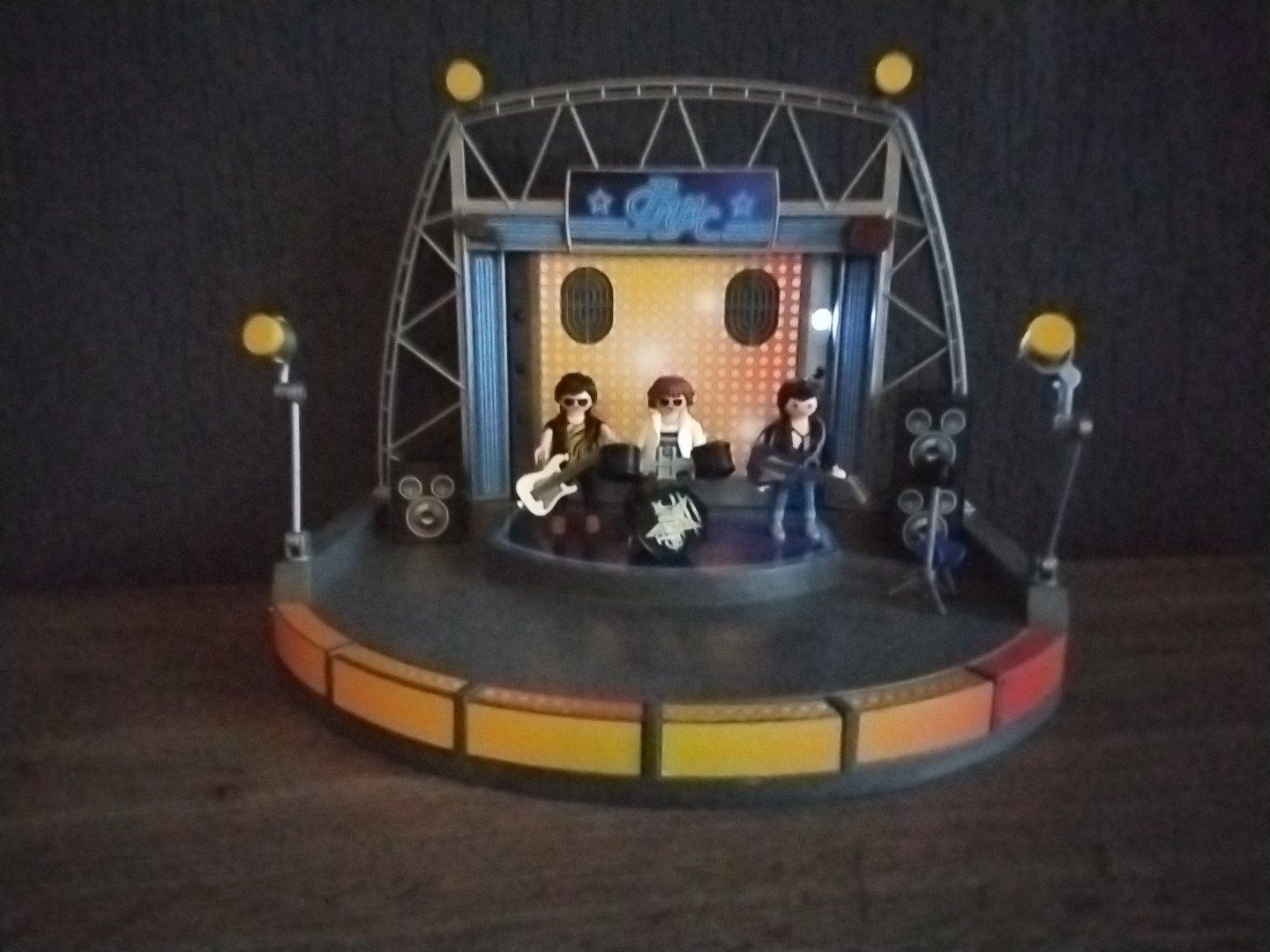 Playmobil Rock Band Podium met Figuren en Accessoires, Ophalen, Gebruikt, Complete set, Overige typen
