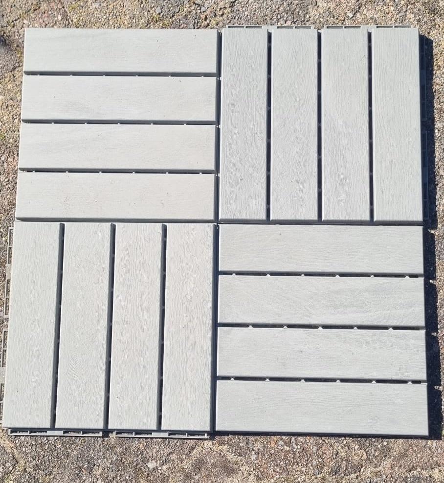 28 Ikea vlonders, Tuin en Terras, Ophalen, Gebruikt, Kunststof