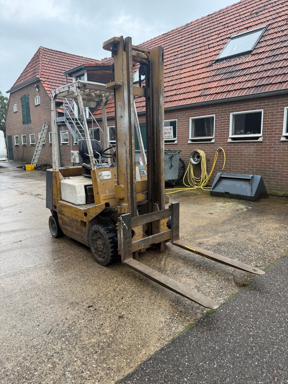 TCM FCD20T7 Diesel Heftruck - 1900 kg hefcapaciteit, 1000 tot 2000 kg, Ophalen, Diesel, Heftruck